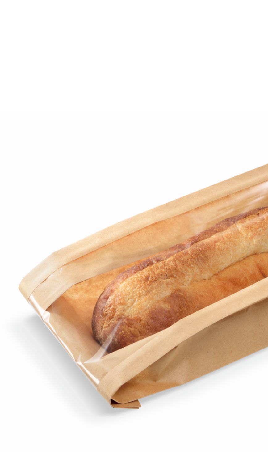 窓付フランスパン袋